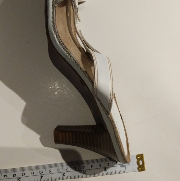 White 3 inch What's What by Aerosoles sandals - Picture 2 of 6